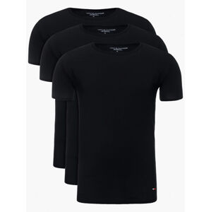 Tommy Hilfiger sada pánských černých triček - XXL (990)